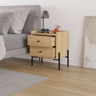 Тумба прикроватная MALTA NIGHTSTAND OAK OAK OAK 48,6X35X52,4 СМ. (LEV01178)