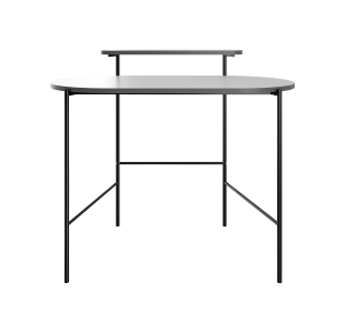 Стол Письменный LOUB WORKING TABLE BLACK WHITE  100X54X85 СМ. (LEV00211)