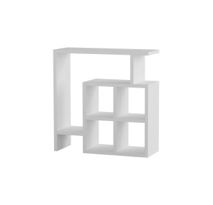 Стол Приставной MONDRI SIDE TABLE WHITE WHITE WHITE 55X20X57 СМ. (LEV00142)