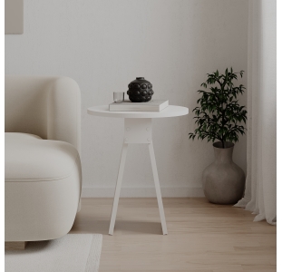 Стол Приставной CHEN SIDE TABLE WHITE WHITE WHITE 42X42X50 СМ. (LEV01102)
