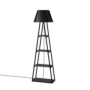 Торшер PAL FLOOR LAMP BLACK ANTHRACITE 50X22X165 СМ. (LEV01027)