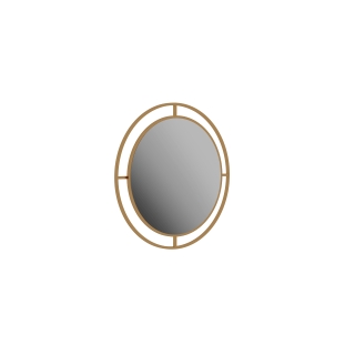 Настенное зеркало BUBBLE MIRROR GOLD 55X2X55 СМ. (LEV01008)