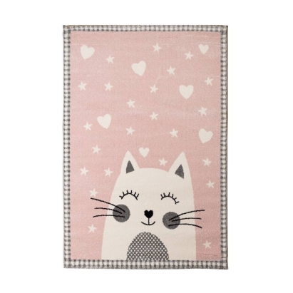 Ковер детский NORR KIDS KITTY 230X160 см.  (E522A_SFU32_3) Розовый