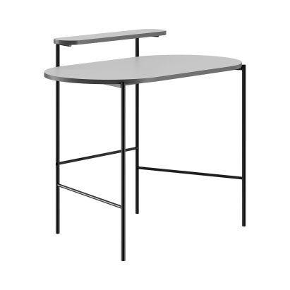 Стол письменный LOUB WORKING TABLE BLACK WHITE  100X54X85 СМ. (LEV00211)