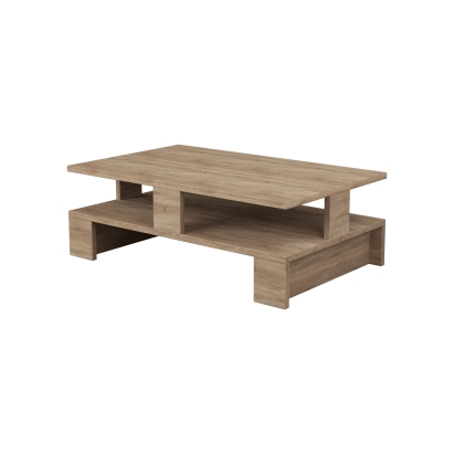 Стол журнальный MANSU COFFEE TABLE OAK OAK OAK 80X50X28 СМ. (LEV00044)