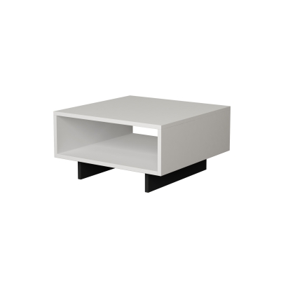 Стол журнальный HOLA COFFEE TABLE WHITE WHITE WHITE 60X60X32 СМ. (LEV00034)