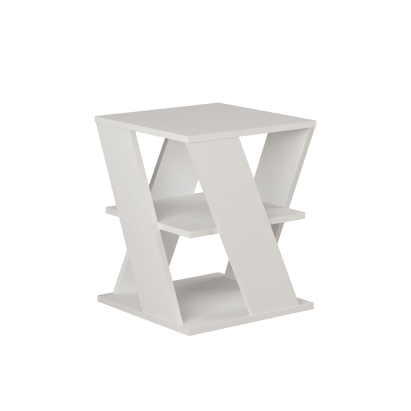 Стол журнальный CYCLO COFFEE TABLE WHITE WHITE WHITE 45X45X55 СМ. (LEV00030)