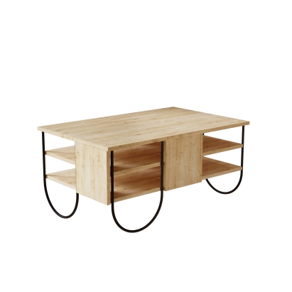 Стол журнальный NORFOLK COFFEE TABLE OAK OAK OAK 94X60X44 СМ. (LEV00072)