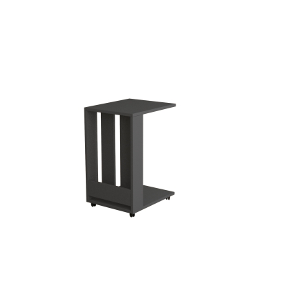 Стол приставной EDI SIDE TABLE ANTHRACITE ANTHRACITE ANTHRACITE 37X45X60 СМ. (LEV00128)