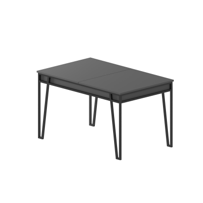 Стол обеденный PAL DINING TABLE ANTHRACITE ANTHRACITE ANTHRACITE 132X80X76 СМ. (LEV00101)