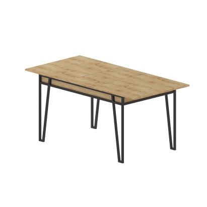 Стол обеденный PAL DINING TABLE OAK OAK OAK 132X80X76 СМ. (LEV00097)