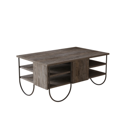 Стол журнальный NORFOLK COFFEE TABLE DARK COFFEE DARK COFFEE DARK COFFEE 94X60X44 СМ. (LEV00075)