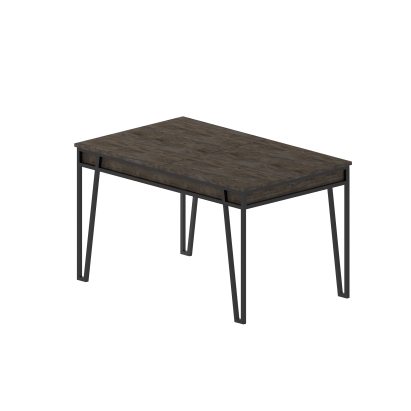 Стол обеденный PAL DINING TABLE DARK COFFEE DARK COFFEE DARK COFFEE 132X80X76 СМ. (LEV00099)