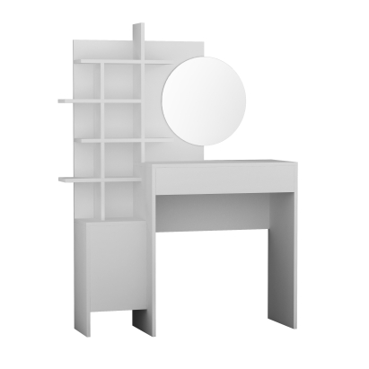 Туалетный столик MUP DRESSING TABLE WHITE WHITE WHITE 105X35X151 СМ. (LEV00123)