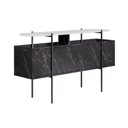 Комод HANLEY CONSOLE BENDIR WHITE BENDIR 150X38X86 СМ. (LEV00283)