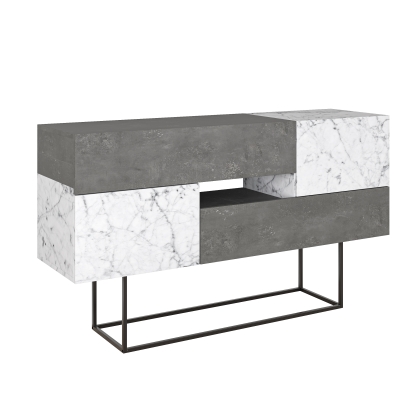 Комод EROS CONSOLE RETRO GRAY RETRO GRAY CARRARA 145X40X82 СМ. (LEV00245)