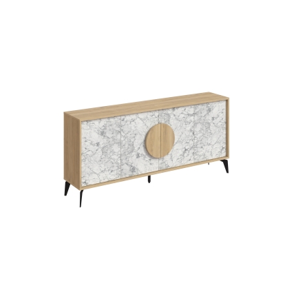 Комод GORA CONSOLE 180CM OAK OAK CARRARA 180X36X82 СМ. (LEV00280)