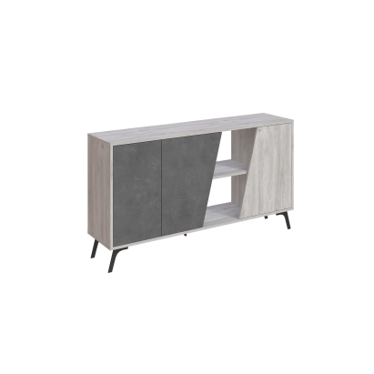 Комод FIONA CONSOLE 150 ANCIENT WHITE ANCIENT WHITE RETRO GRAY 150X36X82 СМ. (LEV00263)