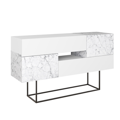 Комод EROS CONSOLE WHITE WHITE CARRARA 145X40X82 СМ. (LEV00243)