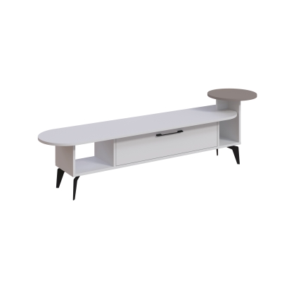 Тумба под ТВ ADA TV STAND WHITE LIGHT MOCHA WHITE 188X40X43 СМ. (LEV00512)