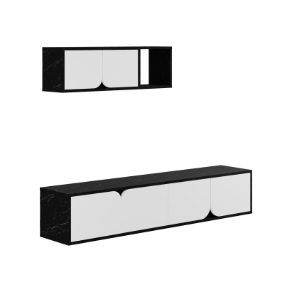 Тумба подвесная SPARK TV UNIT BENDIR BENDIR WHITE 180X36X180 СМ. (LEV00456)