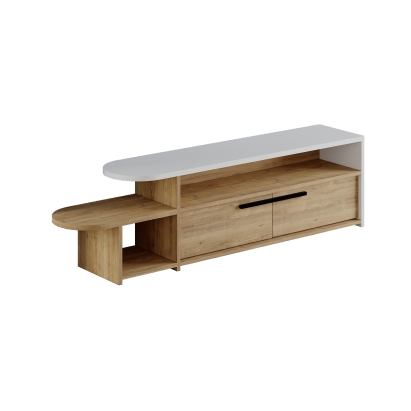 Тумба под ТВ LYRA TV STAND OAK WHITE OAK 167X33X45 СМ. (LEV00561)