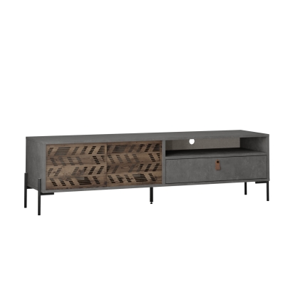 Тумба под ТВ DIONYSOS TV STAND RETRO GREY RETRO GREY RETRO GREY 170X45X49 СМ. (LEV00508)