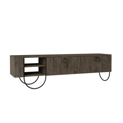 Тумба под ТВ NORFOLK TV STAND DARK COFFEE DARK COFFEE DARK COFFEE 151X36X44 СМ. (LEV00434)