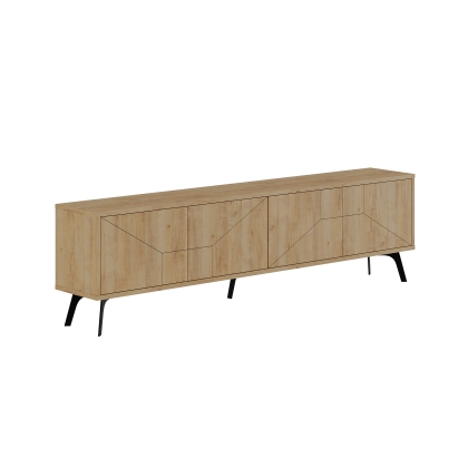 Тумба под ТВ DUNE TV STAND OAK OAK OAK 180X30X50 СМ. (LEV00459)