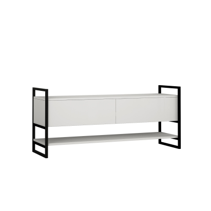 Тумба под ТВ METOLA TV STAND WHITE WHITE WHITE 130X40X58 СМ. (LEV00386)