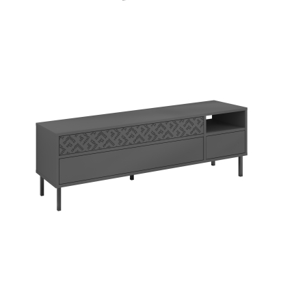 Тумба под ТВ HEATON TV STAND ANTHRACITE ANTHRACITE ANTHRACITE 145X36X48 СМ. (LEV00483)