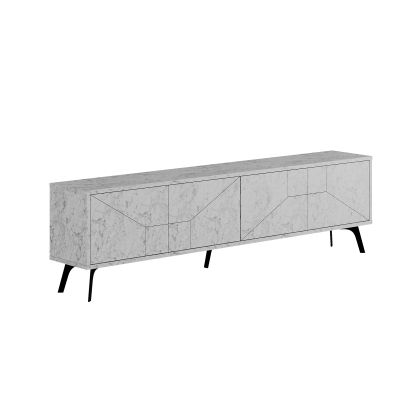 Тумба под ТВ DUNE TV STAND CARRARA CARRARA CARRARA 180X30X50 СМ. (LEV00462)