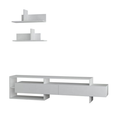 Тумба под ТВ GARA TV UNIT WHITE WHITE WHITE 180X30X42 СМ. (LEV00383)