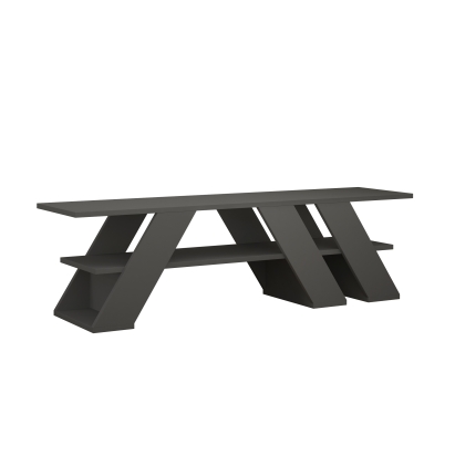 Тумба под ТВ FELLA TV STAND ANTHRACITE ANTHRACITE ANTHRACITE 140X34X40 СМ. (LEV00402)