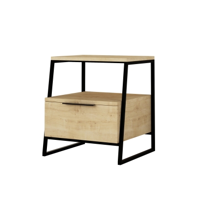 Тумба прикроватная PAL NIGHTSTAND WITH DRAWER OAK OAK OAK 45X41X50 СМ. (LEV00364)