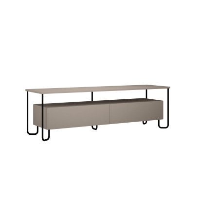 Тумба под ТВ CORNEA TV UNIT LIGHT MOCHA LIGHT MOCHA LIGHT MOCHA 150X42X45 СМ. (LEV00418)