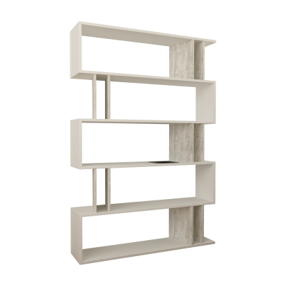 Стеллаж прямой PARTIRO BOOKCASE ANCIENT WHITE WHITE  110X26X161 СМ. (LEV00610)