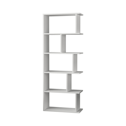 Стеллаж прямой TAPI BOOKCASE WHITE WHITE  62X30X159 СМ. (LEV00625)