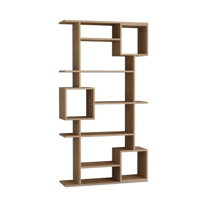 Стеллаж прямой SOTO BOOKCASE OAK OAK  92X25X173 СМ. (LEV00635)