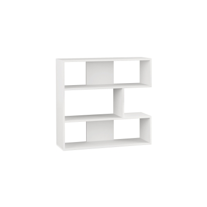 Стеллаж прямой MOLLY BOOKCASE NO.1 WHITE WHITE WHITE 94X30X89 СМ. (LEV00599)