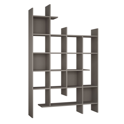 Стеллаж прямой MANCO BOOKCASE LIGHT MOCHA LIGHT MOCHA LIGHT MOCHA 122X26X188 СМ. (LEV00586)