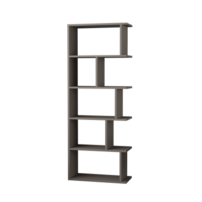 Стеллаж прямой TAPI BOOKCASE ANTHRACITE ANTHRACITE  62X30X159 СМ. (LEV00624)