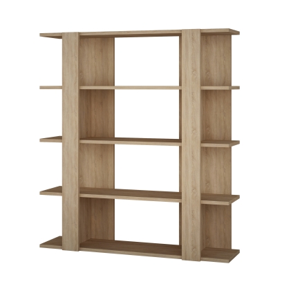 Стеллаж прямой TITA BOOKCASE OAK OAK OAK 110X29X122 СМ. (LEV00626)