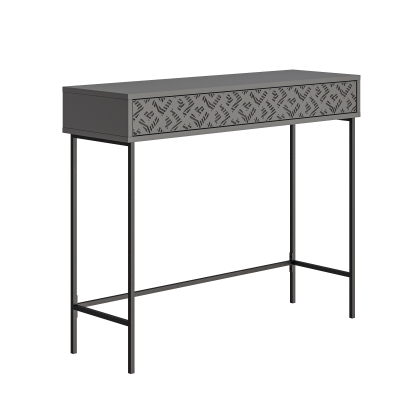 Консоль напольная HEATON CONSOLE ANTHRACITE ANTHRACITE ANTHRACITE 110X36X90 СМ. (LEV00722)