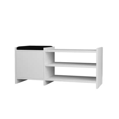 Обувница SUNNO HALL STAND WHITE WHITE WHITE 100X35X44 СМ. (LEV00757)