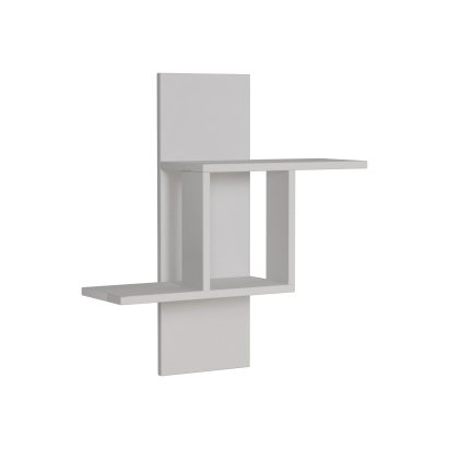 Полка фигурная MILL SHELF WHITE WHITE 64X20X70 СМ. (LEV00903)