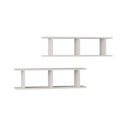 Полка прямая RAY BOOKCASE WHITE WHITE 100X22X28 СМ. (LEV00840)