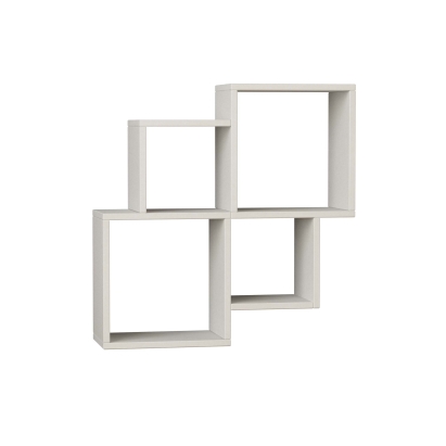 Полка фигурная OYO SHELF WHITE WHITE 100X22X72 СМ. (LEV00918)