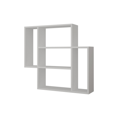 Полка фигурная MITO SHELF WHITE WHITE 89X20X80 СМ. (LEV00898)