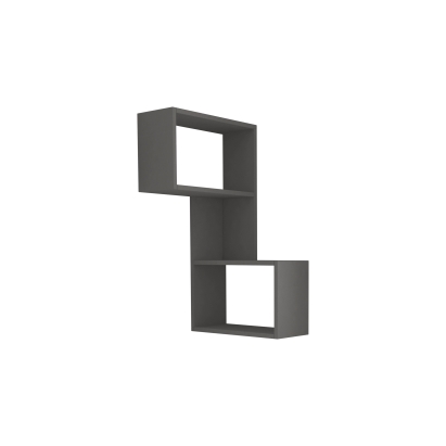 Полка угловая PART CORNER SHELF ANTHRACITE ANTHRACITE 47X47X82 СМ. (LEV00857)